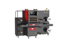 全自動(dòng)卷料刻字膜激光模切機(jī)